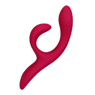 Vibrator dublu WE VIBE NOVA, 2nd generation, pentru stimularea clitorisului și punctului G, control prin aplicație, 10+ funcții de vibrație, culoarea roz