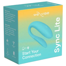 Stimulator WEVIBE - SYNC LITE, control prin aplicatie, pentru stimularea punctului G, clitorisul si penisul in timpul penetrarii, 9 cm, culoarea albastru deschis