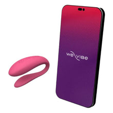 Stimulator WEVIBE - SYNC LITE, control prin aplicatie, pentru stimularea punctului G, clitorisul si penisul in timpul penetrarii, 9 cm, culoarea roz
