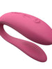 Stimulator WEVIBE - SYNC LITE, control prin aplicatie, pentru stimularea punctului G, clitorisul si penisul in timpul penetrarii, 9 cm, culoarea roz