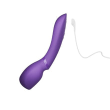 Aparat de masaj WEVIBE Wand 2, pentru corp și zone intime, control prin aplicație, funcții multiple de vibrații, mov