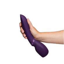 Aparat de masaj WEVIBE Wand 2, pentru corp și zone intime, control prin aplicație, funcții multiple de vibrații, mov
