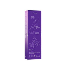 Aparat de masaj WEVIBE Wand 2, pentru corp și zone intime, control prin aplicație, funcții multiple de vibrații, mov