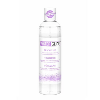 Lubrifiant Gel Waterglide Tingling, efect vibrant, foarte alunecos, pe baza de apa, 300 ml