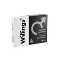 Supliment alimentar pentru bărbați WILLINGS, susține potența, erecția și anti-ejaculare precoce, cu L-Arginina și Ginseng Asiatic, 5 buc