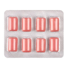 Gumă de mestecat WUG Climax, poate ajuta la creșterea libidoului, cu maca, ginseng, seleniu, fără gluten, aromă fructe roșii, 8 buc