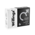 Supliment alimentar pentru bărbați WILLINGS, susține potența, erecția și anti-ejaculare precoce, cu L-Arginina și Ginseng Asiatic, 20 buc