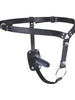 Ham X JOYRIDE Dual Delight Strap-On, cu inel pentru penis și plug anal detașabil, bretele ajustabile, negru