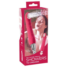 Vibrator și cap de duș erotic YOU2TOYS Showers To Orgasm, pentru stimulare clitoridiană și vaginală, 10 funcții de vibrație, roz