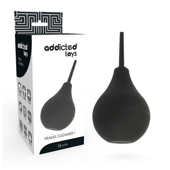 Dus anal ADDICTED TOYS - Travel Cleaner 1, negru, 16 cm