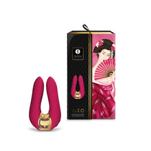 Vibrator Shunga - Aiko, pentru clitoris, 10 functii de vibratie, Raspberry, 10.8 cm