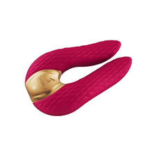 Vibrator Shunga - Aiko, pentru clitoris, 10 functii de vibratie, Raspberry, 10.8 cm