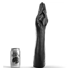 Dildo All Black - Fist Giant, pentru penetrare tip fisting, 40 cm