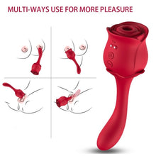 Vibrator Armony - Roselover, pentru stimularea punctului G si aspirarea clitoridiana, 10 functii de vibrare