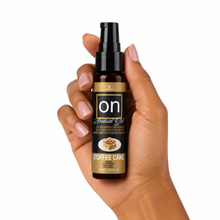 Lubrifiant stimulator pe bază de apă SENSUVA ON Coffee Cake, cu efect de încălzire pentru stimularea clitorisului, 29 ml