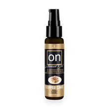 Lubrifiant stimulator pe bază de apă SENSUVA ON Coffee Cake, cu efect de încălzire pentru stimularea clitorisului, 29 ml