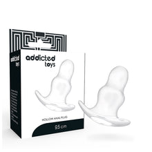 Dilatator Anal ADDICTED TOYS - MEDIUM ANAL pentru stimulare si jocuri anale, transparent, 9.5 cm