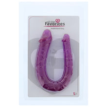 Dildo pentru penetrare dubla All Time Favorites, forma rigida in U