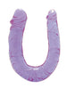 Dildo pentru penetrare dubla All Time Favorites, forma rigida in U