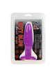 Plug anal BAILE Butt Plug, din TPR moale, lungime 15 cm, diametru 4 cm, culoare mov