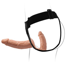 Ham Strap-On BAILE - ULTRA PASSIONATE DOUBLE DILDOS, dubla placere, 13.5 cm + 10.2 cm