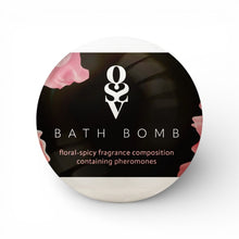 Bilă de baie cu feromoni OBSESSIVE Floral Spicy, parfum oriental, floral, efervescentă, 100 g