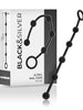 Rozariu Anal BLACK&SILVER - KORG pentru incepatori, 21 cm