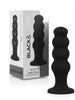 Plug Anal BLACK&SILVER SCOTT, din silicon, 12.5 cm