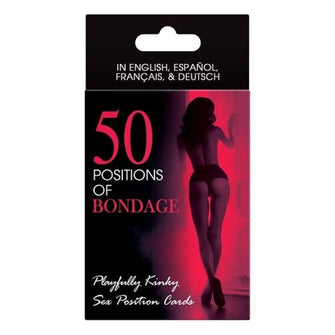 Carti de joc, 50 Bondage Cards, negru