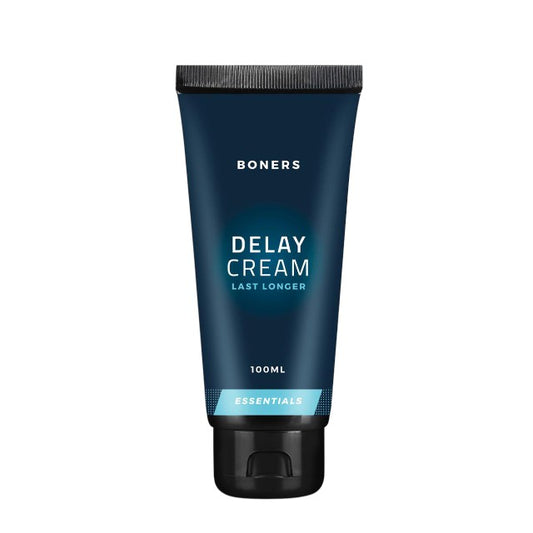Cremă BONERS Delay Cream, susține întârzierea ejaculării, efect ușor de amorțire, textură mătăsoasă, 100ml
