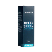 Spray BONERS Delay Spray, susține întârzierea ejaculării, reduce hipersensibilitatea, 15 ml