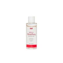 Brazilian Panty Red INTT, cu inel de Perle stimulatoare și Lubrifiant cu aromă de căpșuni 50ml