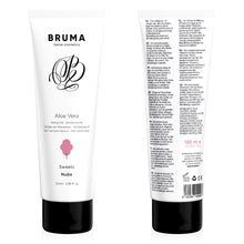 Gel Lubrifiant BRUMA - Aloe Vera Sliding Gel, pe baza de apa, aroma dulce, 100 ml