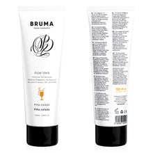 Gel Lubrifiant BRUMA - Aloe Vera Sliding Gel, pe baza de apa, aroma de pina colada, 100 ml