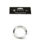 Inel pentru penis Bound to Please - Metal Cock Ring, din metal, argintiu, 45 mm