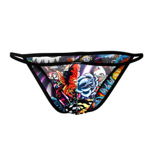 Chilot tanga sexy CUT4MEN - Briefkini Tatto, pentru barbati, multicolor, marime L