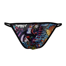 Chilot tanga sexy CUT4MEN - Briefkini Tatto, pentru barbati, multicolor, marime L