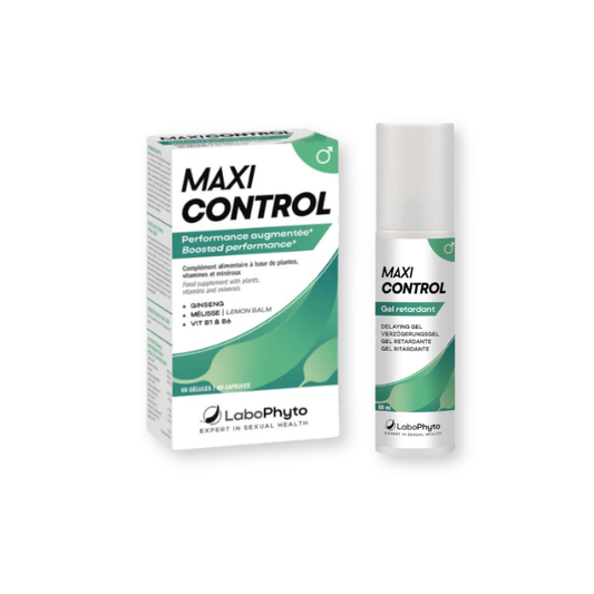 Pachet pentru bărbați: Capsule LaboPhyto Maxi Control, 60 buc + Gel LaboPhyto Maxi Control, 60 ml