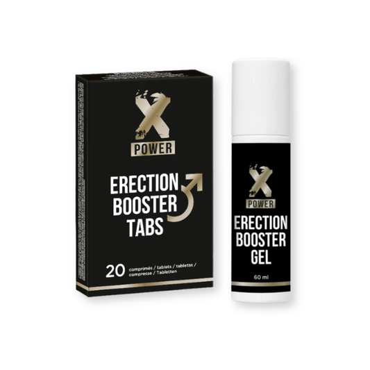 Pachet pentru bărbați: Capsule XPower Erection Booster, 20 buc + Gel XPower Erection Booster Gel, 20 ml
