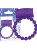 Inel vibrator CASUAL LOVE pentru cupluri din silicon, violet