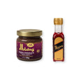 Pachet pentru cupluri: Supliment alimentar sub formă de ciocolată tartinabilă pentru femei DIBLONG Energy Chocolate for Ladies, 1 buc + Supliment alimentar DIBLONG Energy Shot, 1 buc