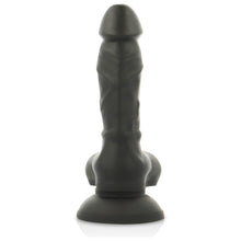 Dildo flexibil COCK MILLER, din silicon, negru, 13.5 cm