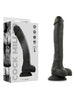 Dildo flexibil COCK MILLER, din silicon, negru, 24 cm
