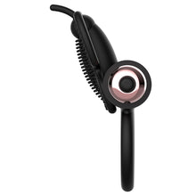 Inel vibrator pentru penis COQUETTE TOYS - Butterfly cock ring, pentru imbunatatirea performantelor sexuale si stimularea clitorisului, din silicon, negru