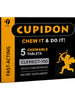 Capsule masticabile CUPIDON Chew it & Do it!, susțin erecțiile ferme și de durată, cu formulă inovatoare CLERECT-100, 5 buc