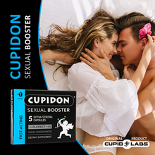 Capsule Cupidon Sexual Booster - Extra Strong, pentru erectii ferme, 1 cutie x 5 buc