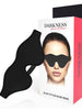 Mască DARKNESS Straight Black Stylish Mask, pentru jocuri erotice în cuplu, culoare negru