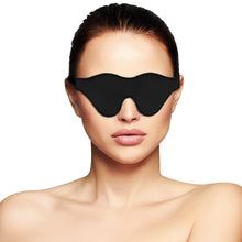 Mască DARKNESS Straight Black Stylish Mask, pentru jocuri erotice în cuplu, culoare negru