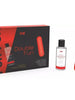 Set Vibrant INTT Double Fun cu Vibrator tip Bullet și lubrifiant cu aromă de căpșuni 50ml