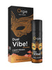 Gel ORGIE Dual Vibe! Kissable - Sex On The Beach, pentru stimulare clitoris si excitare, efect incalzire si furnicaturi, 15 ml